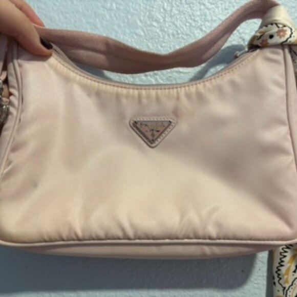 Pink Prada Nylon Crossbody - Picture 1 of 3